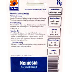 Nemesia Carnival Mixed Nemesia Carnival Mixed