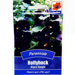 Hollyhock Nigra Single