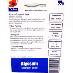 Alyssum Carpet of Snow Alyssum Carpet of Snow