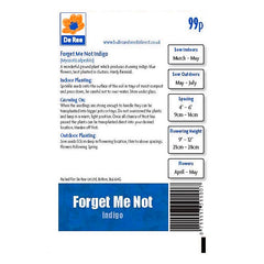 Forget Me Not Indigo Forget Me Not Indigo