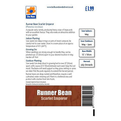 Runner Bean Scarlet Emperor Runner Bean Scarlet Emperor