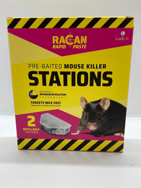 Pre baited mouse station Pre baited mouse station