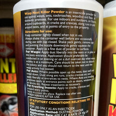 Wasp nest killer Wasp nest killer