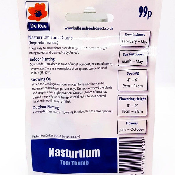 Nasturtium Tom Thumb