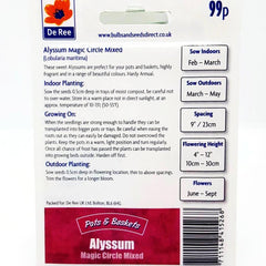 Alyssum Magic Circle Mixed