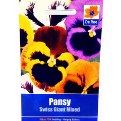 Pansy Swiss Giant Mixed