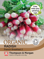 Radish French Breakfast 2 (Organic)