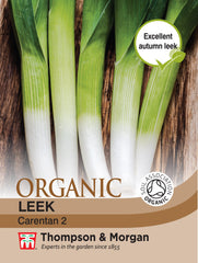Leek Carentan 2 (Organic)
