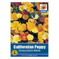 De Ree Californian Poppy Eschscholzia Mixed