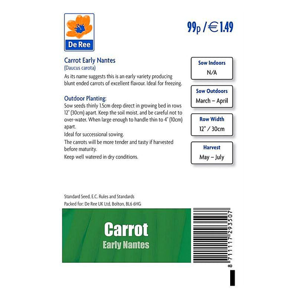 De Ree Carrot Early Nantes