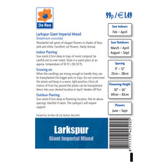Larkspur Giant Imperial Mixed