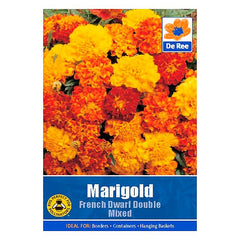 Marigold French Dwarf Double Mixed