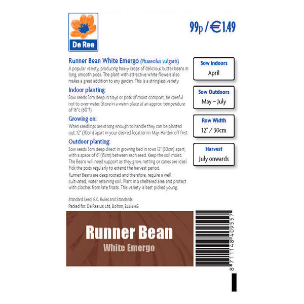 Runner Bean White Emergo