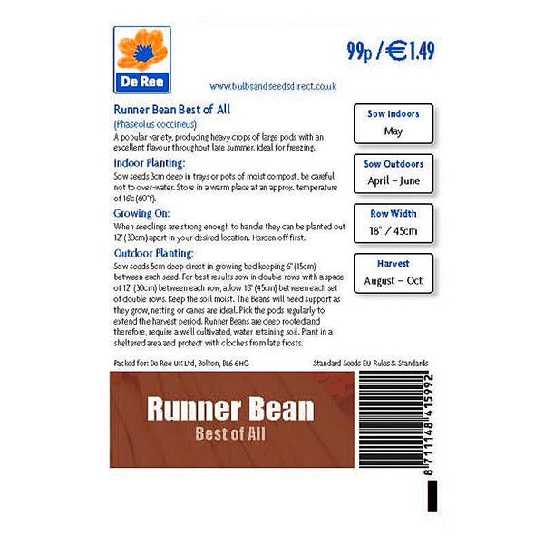 Runner Bean, Best of All