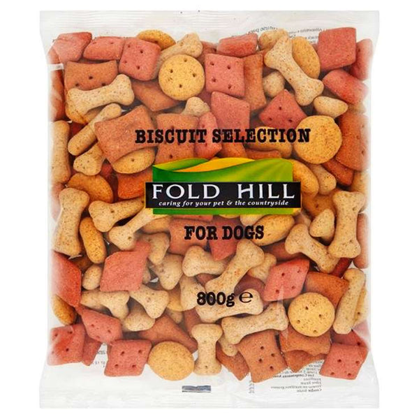 Fold Hill Biscuit Selection For Dogs 800g