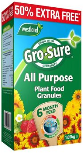 Gro sure All purpose plant food Granules