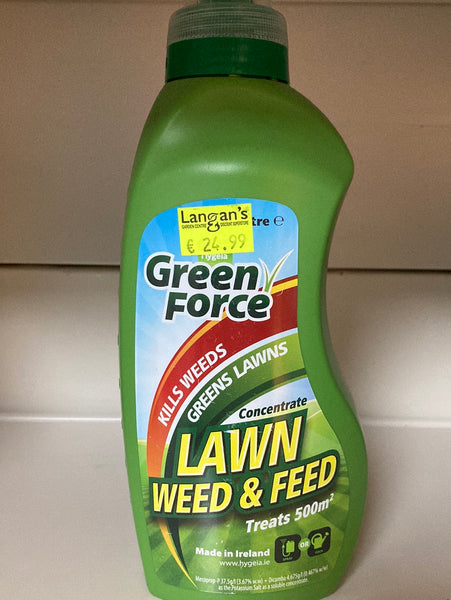 Green force lawn weed n feed