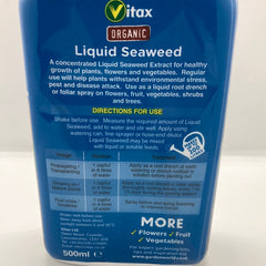 Organic liquid seaweed