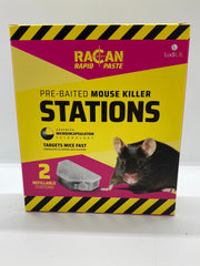 Pre baited mouse station