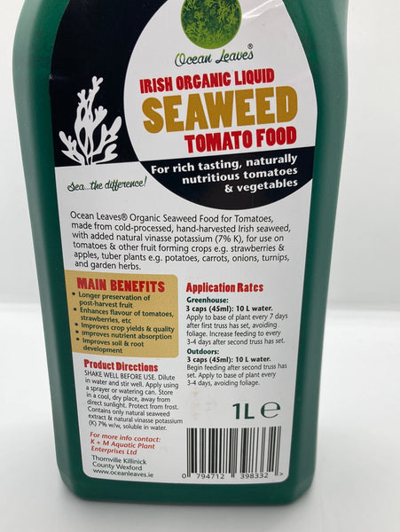 Organic liquid seaweed