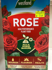 Rose plant food
