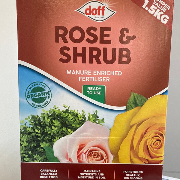 Doff rose & shrub